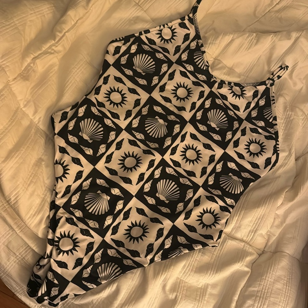 Lisa Says Gah XL one piece cheeky swim suit
